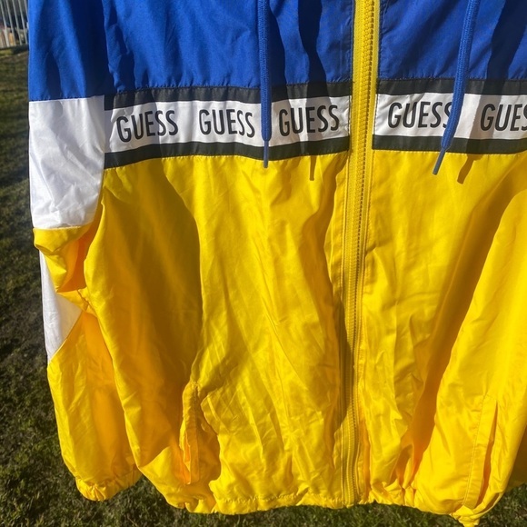 GUESS windbreaker jacket , used - Picture 3 of 13